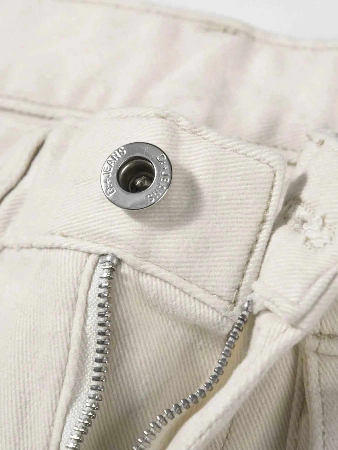 Men's Multi-Pocket Pants with Zipper Details